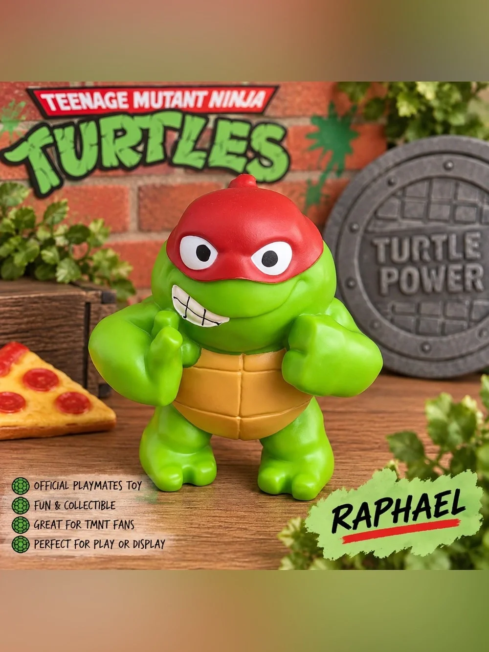 🐢 Teenage Mutant Ninja Turtles Raphael Dress-Up Bundle ❤️💚